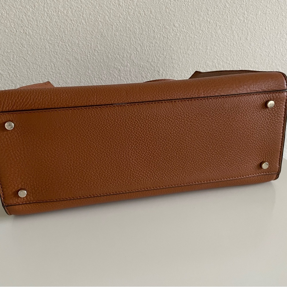Kate Spade brown leather tote - Picture 6 of 7